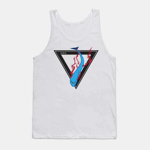 save our sharks stop shark finning Tank Top by polisci